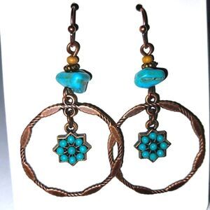Vintage Boho dangle earrings